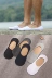 Vớ màu vô hình vớ đậu Hà Lan giày nam vớ thể thao thấp để giúp vớ vớ mùa hè vớ cotton silicone chống trượt vớ nông - Vớ bông