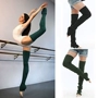 Mùa đông chuyên nghiệp chống trượt quần legging khiêu vũ vớ phụ nữ đầu gối ống dài người lớn thực hành yoga ba lê ấm chân thảm yoga