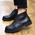 New England ren punk Martin khởi động của nam giới tăng Hàn Quốc phiên bản của giày thủy triều ống thời trang khởi động ngắn giày boot nam da bò Giày ống