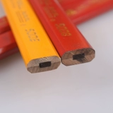 Отличная стена деревообрабатывающая карандаш плоская головка красная и желтая кожа