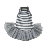 Сделка с домашним животным сделка с юбкой Tydi Метод борьба с сетью красного щенка тонкая одежда лето