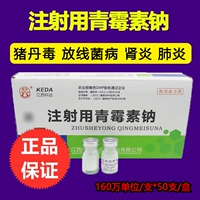 1,6 млн. Натрия пенициллина 50 пленок/коробки