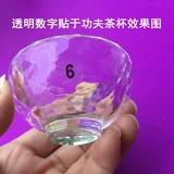 Чашка, прозрачная водостойкая наклейка, гель-лак для маникюра