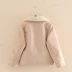 Quần áo trẻ em cotton 2018 mùa đông mới cho bé gái áo khoác dây kéo áo sơ mi wt-8165 áo khoác trẻ em nữ Áo khoác