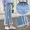Jeans phụ nữ mùa xuân và mùa thu mới của Hàn Quốc bf hoang dã mỏng đàn hồi eo lỏng thẳng quần chân rộng sinh viên chín quần quan jean nu