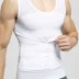 Áo vest nam điêu khắc cơ thể bụng eo vô hình khuôn mẫu đốt mỡ giảm béo quần áo giảm béo bụng bia corset thể dục bộ đồ mỏng - Corset