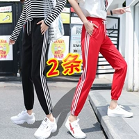 Штаны для школьников, летние повседневные брюки для отдыха, в корейском стиле, 2019