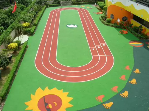 Yanting An'an County Country Counergarten Plastic Player Player Community Field Field Enterprise Employee Plastic Plastic Plastic
