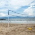 Bóng chuyền bãi biển net kệ di động gấp trò chơi tiêu chuẩn thiết lập kết hợp di động ngoài trời bóng chuyền không khí net Bóng chuyền
