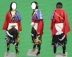 Vũ điệu kiếm vũ điệu của vũ trụ Lu Oshou Ji dòng COS quần áo đầy đủ bộ cosplay nam nữ quần áo múa dao - Cosplay cosplay Cosplay