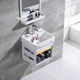 Мелкий и средний мини -шампунь, вода для мытья, алюминиевая настенная балкон -туалет, комбинация шкафа для ванной комнаты в ванной комнате
