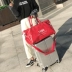 Túi du lịch khoảng cách ngắn nữ đóng gói túi quần áo công suất lớn Phiên bản Hàn Quốc của túi hành lý nhẹ thể thao túi thể thao nam