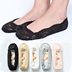 Thuyền socks ladies vô hình thấp để giúp nông miệng ren vớ cotton không có dấu vết ice silk socks set silicone non-slip vớ ngắn tất dày thu đông Vớ mắt cá chân