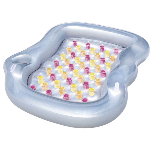 Водный надувной плавательный круг для двоих для плавания, популярно в интернете, увеличенная толщина