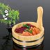 Nhật Bản và Hàn Quốc xử lý duy nhất xử lý thùng gỗ sushi tấm gỗ sushi sashimi nồi nồi đặc trưng nghệ thuật món ăn bộ đồ ăn hải sản đĩa - Tấm khay trà gỗ trắc Tấm