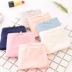 5 túi cotton đơn giản đồ lót tươi mềm thoáng khí thấp eo kích thước lớn tóm tắt bông màu rắn bow