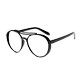 2018 mới hộp lớn nữ thủy triều lady dù để che nắng sunglasses dài mặt tròn mặt hoang dã chống nắng chống uv kính mát kính không độ Kính râm