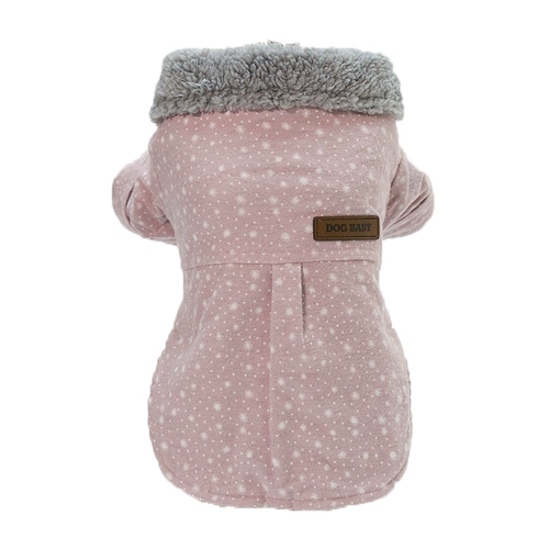 Милый флисовый зимний наряд маленькой принцессы, осенний