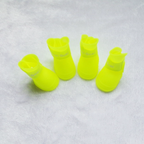 Водонепроницаемые собаки дождевые капсы анти -ккид из собачьей ботинки для любимых туфель