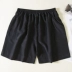 Đôi túi phụ nữ nhà quần lụa lụa lụa mùa hè mới ra quần short bãi biển quần để tăng lỏng Quần short