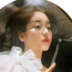 Phụ nữ Nhật Bản dễ thương mạng kính gọng tròn màu đỏ kính phiên bản Hàn Quốc của nam sinh thủy triều mặt phẳng không kính độ - Kính Kính