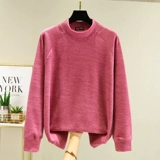 Бархатное удерживающее тепло утепленное нижнее белье, утепленный лонгслив для влюбленных, термобелье, высокий воротник