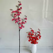 Mô phỏng hoa mận cành hoa đào thân cây mận hoa cành mận hoa chậu xem phòng khách mận giả hoa trang trí trang trí - Hoa nhân tạo / Cây / Trái cây