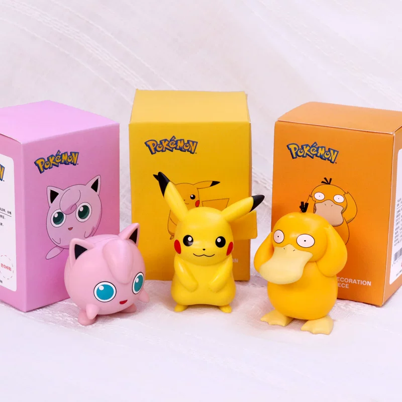 Фигурка в слепой коробке Pokémon — Pikachu и друзья, коллекция 1 или набор из 6, 6 см