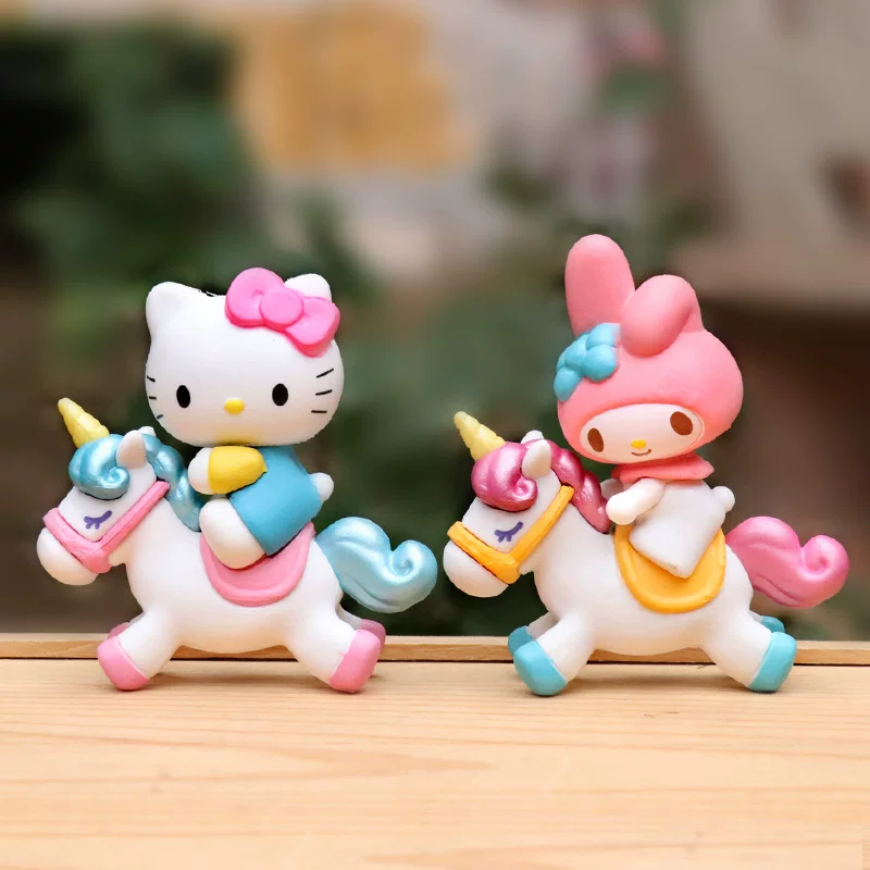 Hello Kitty, минифигурка, кукла, украшения на столе, ювелирные изделия