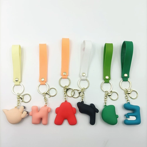 Брелок с буквами, мультяшная кукла, игрушка