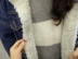 Mùa thu và mùa đông mới denim dày lông cừu áo khoác nữ phiên bản Hàn Quốc của áo khoác ngắn và nhung cotton hoang dã áo kiểu trung niên u50 Áo khoác ngắn