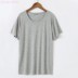 Bộ đồ ngủ trung niên nam mùa hè tay ngắn XL mỏng 40-60 tuổi cha cotton áo trung tính đơn mảnh - Pyjama áo kiểu nữ đẹp tuổi 35 Pyjama