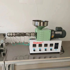 Штрангпресс 小型sj20单螺杆挤出机实验型桌面级塑料单螺杆挤出机微型科教