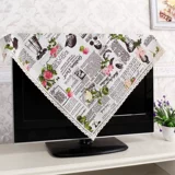 Телевизионная крышка подвесная ЖК -телевизионная пыль корпус 55 -INCH -Curved Surface 65 Пастырная крышка Ткань -Стенка