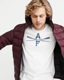 Abercrombie Fitch American AF Мужчина -летние новые хлопковые оленя круглое щика