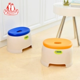 Пластиковый табурет с утолщенной высокой табуреткой домашняя гостиная макияж табурет столовый столик журнальный столик круглый стул стул ванный стул для купальника табуретка табуретка