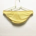 Thời trang nam quần short gợi cảm băng lụa thanh niên thủy triều nam giới eo thấp tóm tắt lưới mịn mềm viền vàng mỏng quần lót ck Nam giới