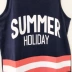 Retro mùa hè vòng cổ loose bãi biển thư vest nam đổ mồ hôi thanh niên không tay thể thao thể dục du lịch vest áo không tay nam Lót