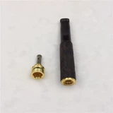 Натуральный сплошной деревянный сигаретный фильтр хрончо можно очистить до резных черно -красных сандаловых скал Сянглон