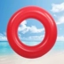 Lifebuoy vòng cao su dày vòng bơi trẻ em inflatable bơi người lớn vòng chịu mài mòn bên bờ biển cao su đặc biệt vòng bơi