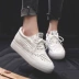 Mùa hè 2018 mới thấp giúp giày nữ trắng nhỏ phiên bản Hàn Quốc tăng độ hoang dã trong những đôi giày nữ thoáng khí, giày nữ thông thường - Giày cắt thấp