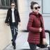 Áo chống phồng 2018 mới xuống đệm cotton nữ ngắn đoạn mùa đông Hàn Quốc phiên bản áo cotton mỏng dày áo khoác cotton cỡ lớn áo khoác thủy triều - Bông