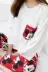 Hàn Quốc phiên bản của mùa xuân và mùa hè phụ nữ mùa hè mỏng dài tay đồ ngủ thiết ngọt ngào và đáng yêu hình trái tim đoạn dài có thể được đeo bên ngoài nhà dịch vụ shop đồ nữ cao cấp Giống cái