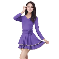 Сиреневый лонгслив