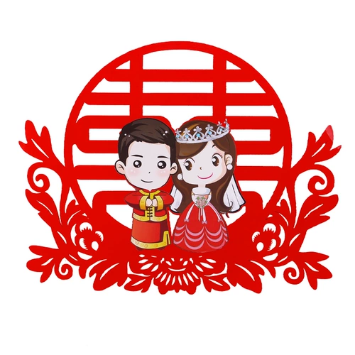 Свадьба привет персонаж Lahua Полная свадебная комната макет