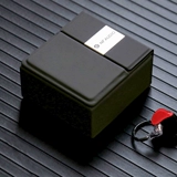 Ningfan nfaudio High -End гарнитура кожаная коробка для хранения пакетов, стойкая защитная сумка, портативная амортизация -защитный звук NF