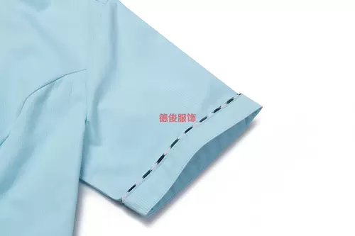 Синяя рубашка для работы, униформа, коллекция 2021