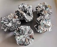 Серебряная большая цветная бумага, 10 упаковки