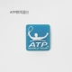 ATP стиль светло -голубой и белый