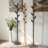 Дубовая вешалка из натурального дерева, скандинавский стиль